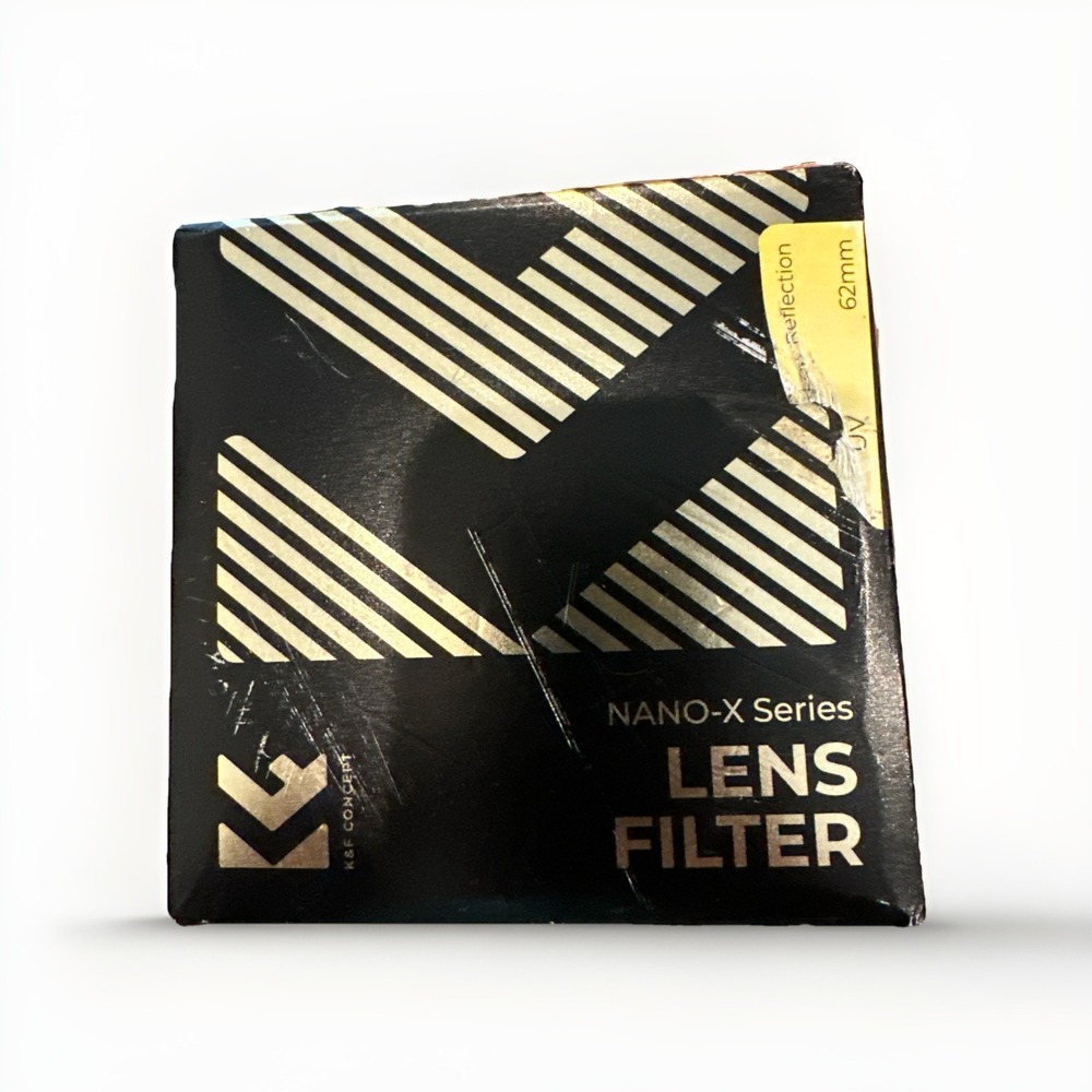 K&F Concept UV Camera Lens Filter HD 62MM  Nano X Read‎